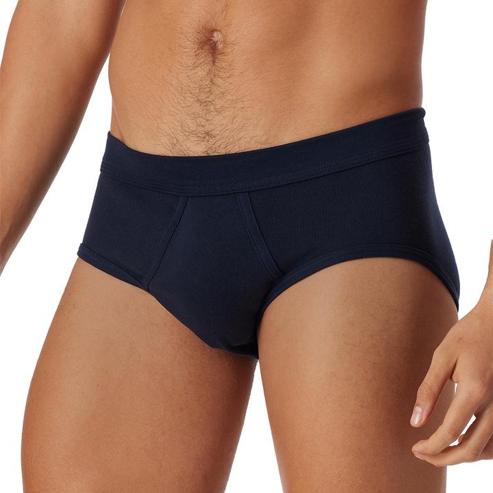Produktbild Schiesser 4er Pack Cotton Essentials Feinripp Sportslip / Unterhose (M, 4er Pack)