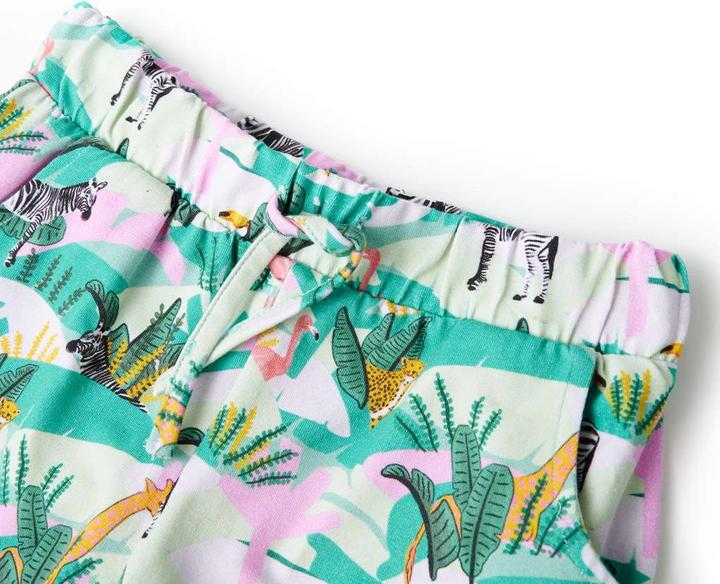 Produktbild VidaXL Kindershorts mit Kordelzug Helles Minzgrün 104,Material (104)