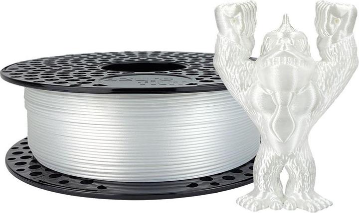 Image du produit AzureFilm Filament PLA SILK, 1,75mm, 1kg, blanc (PLA, 1.75 mm, 1000 g, Blanc)