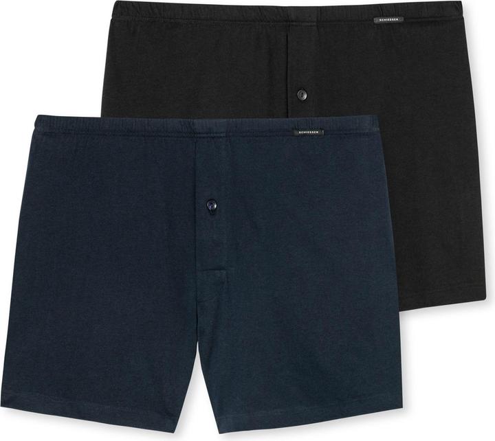 Produktbild Schiesser 2er Pack Singel-Jersey Boxershorts (L, 2er Pack)