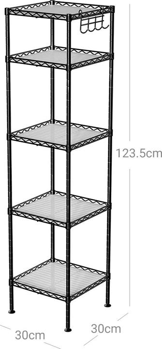 Immagine prodotto Jamb Badregal (30 x 30 x 150 cm)