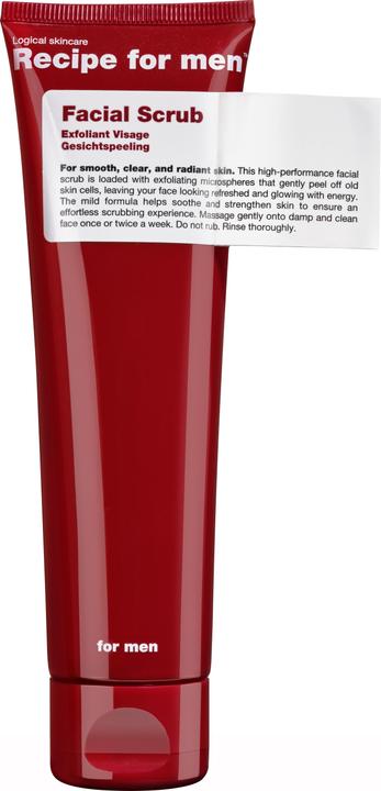 Recipe for men Gesichtspeeling (Peeling, 100 ml)