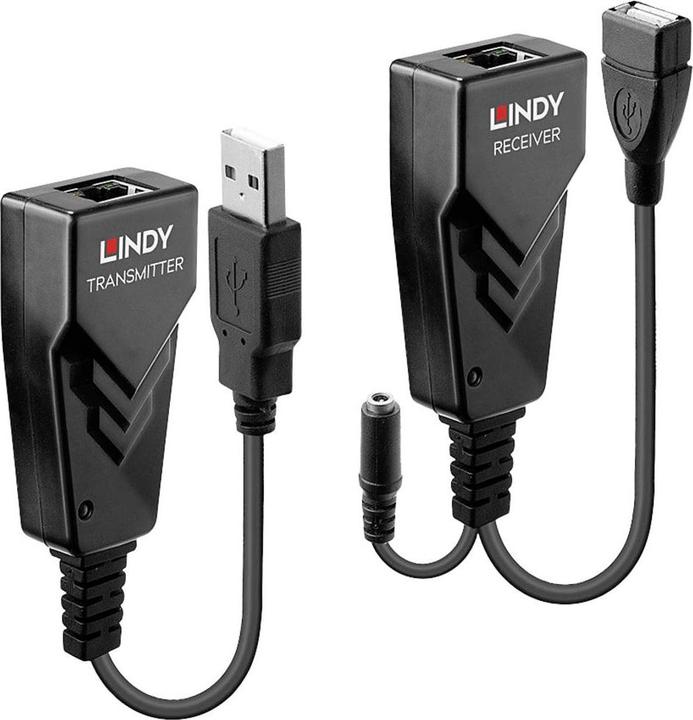 Lindy Estensore USB (USB 2.0, RJ45 (1x))