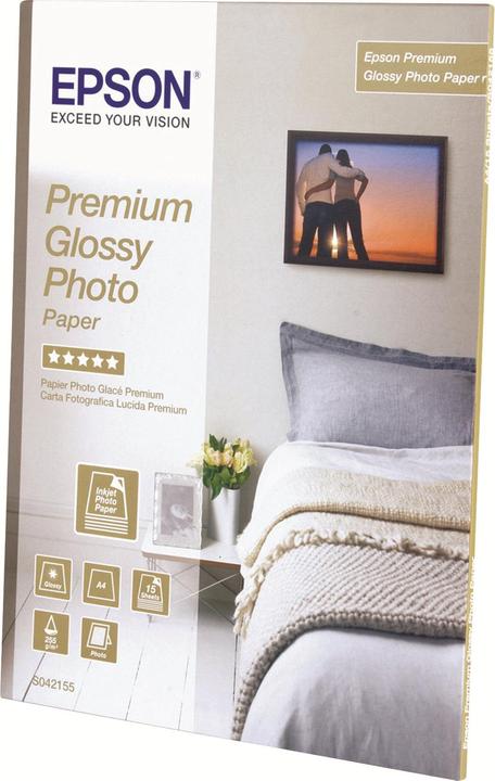 Produktbild Epson Premium glänzend Foto Papier (255 g/m², 10 x 15 cm, 40 x)