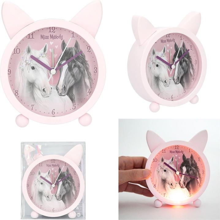 Immagine prodotto Schmidt Spiele Miss Melody - Alarm Clock FANTASY HORSE - Pink