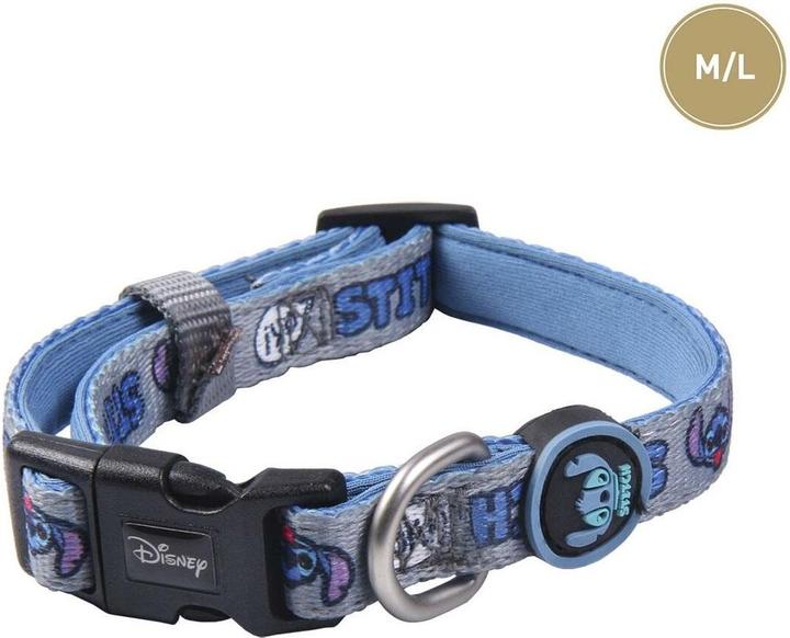 Actual product image Cerda CERDÁ LIFE'S LITTLE MOMENTS-STITCH Dog Collar (Medium/Large) (M, Dog, General)