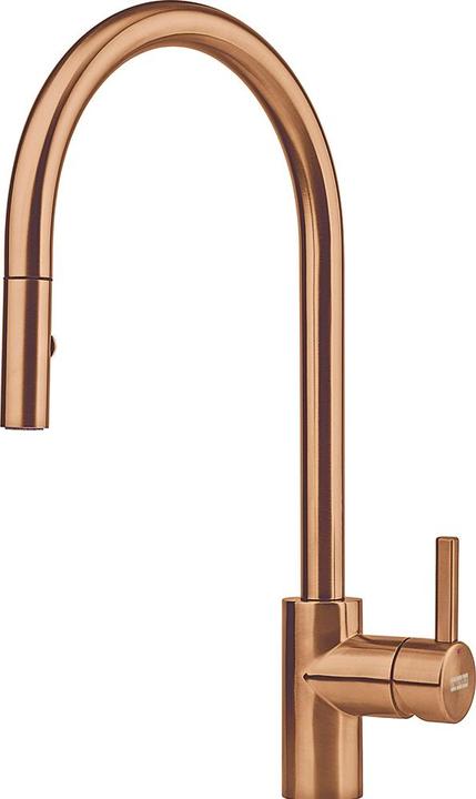 Copper coloured