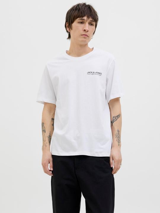 Actual product image Jack & Jones Gedruckt Rundhalsausschnitt T-shirt T-shirt (M)