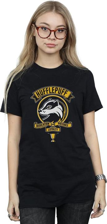 Image du produit - T-shirt HUFFLEPUFF TOON CREST - Femme (XXL)