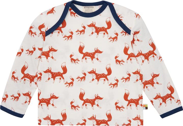 loud + proud Shirt Druck Fuchs Terracotta