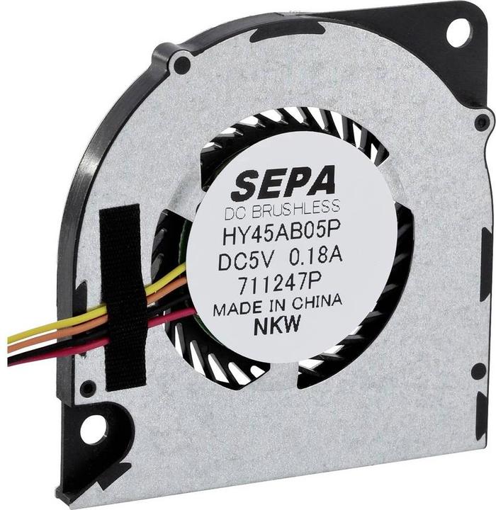 SEPA HY45AB05PSE26A-BLI Ventilatore centrifugo 5 V 1,92 mü/h (L x P x A) 45 x 45 x 4,3 mm (45 mm)