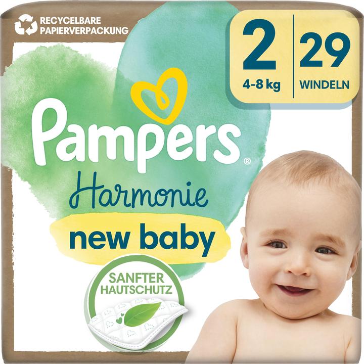 Image du produit Pampers Harmonie (Taille 2, Pack, 29 pièce(s))
