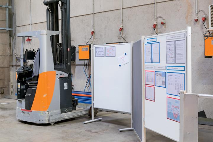 Produktbild Franken Stellwandtafel PRO Filz (90 x 120 cm)