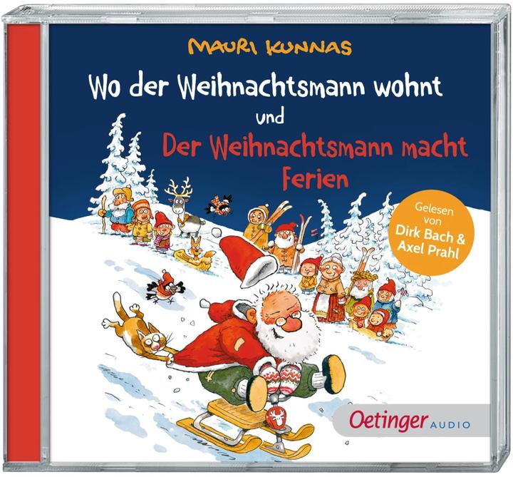 Immagine prodotto Dove vive Babbo Natale e Babbo Natale va in vacanza (Mauri Kunnas, Tedesco)
