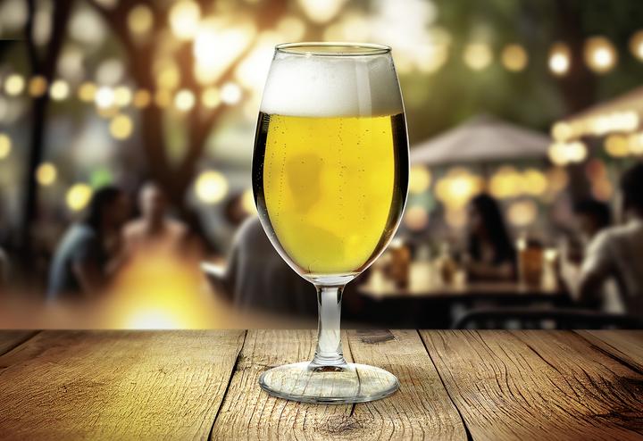 Actual product image Axentia Beer tulip, approx. 390 ml, 6 pieces (0.39 l, 6 x)