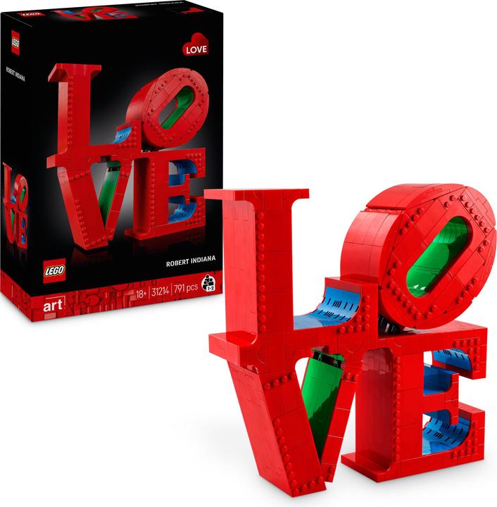 Immagine prodotto LEGO Love (31214, LEGO Art)