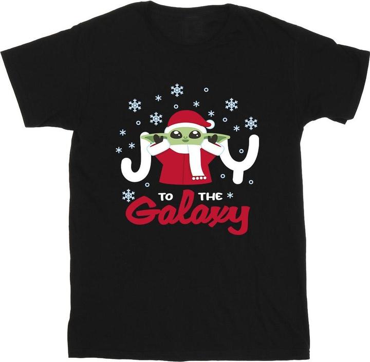 Produktbild Star Wars The Mandalorian Joy To The Galaxy TShirt (L)