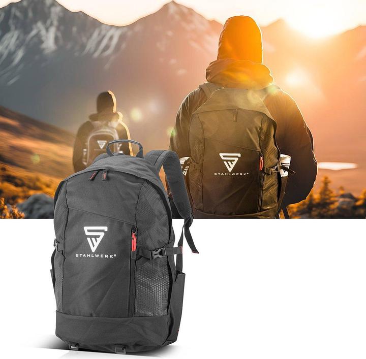 Produktbild Stahlwerk Leichter Wanderrucksack 35 Liter Trekkingrucksack Outdoor Rucksack (35 l)