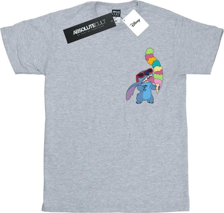 Immagine prodotto Disney Lilo And Stitch Ice Cream Maglietta Ampia Donna (XL)