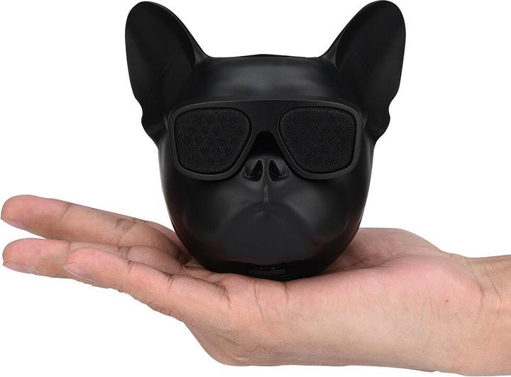 Produktbild PhoneLook Bulldog Hund Party Bluetooth 4.1 Lautsprecher inkl. AUX 3.5mm Anschluss