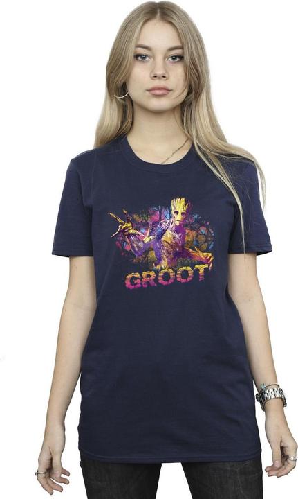 Immagine prodotto Guardians Of The Galaxy Abstract Groot Maglietta Ampia Donna (S)