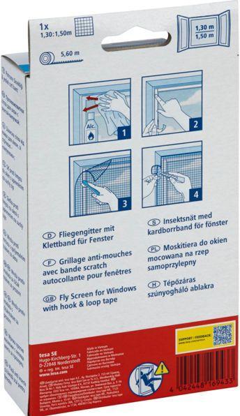 Immagine prodotto tesa Zanzariera finestra STANDARD (130 x 150 cm)