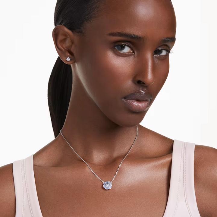 Image du produit Swarovski Idyllia Set Différentes coupes Fleur Bleu