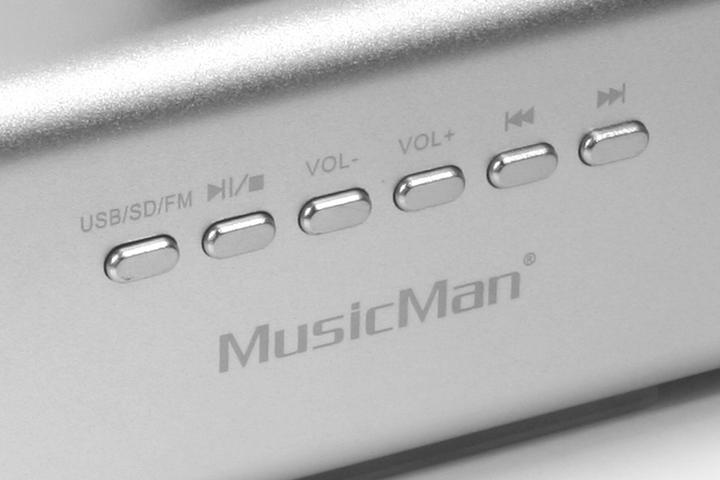 Actual product image Technaxx Musicman (5 h, Electrical connection, Rechargeable battery operated)