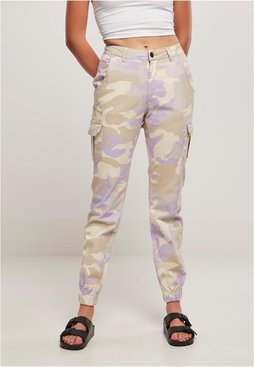 Produktbild Urban Classics Ladies High Waist Camo Cargo Pants - 5710 (33)
