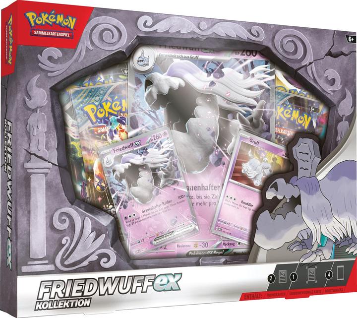 Image du produit Pokémon Pokemon TCG: Friedwuff-ex Kollektion (Allemand, Coffret & Collection)