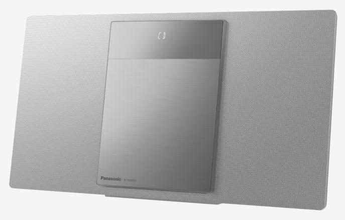 Actual product image Panasonic SC-HC410 Home Audio Micro System (Bluetooth, 2x 20 W)