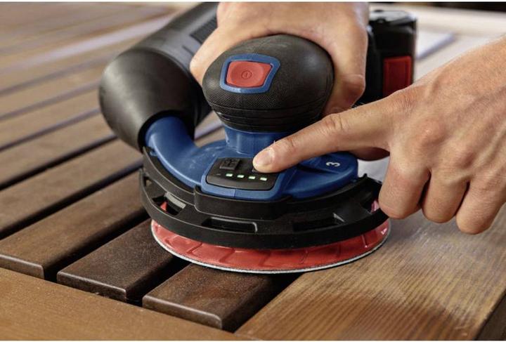 Actual product image Bosch Professional Akku-Exzenterschleifer GEX 18V-150-3 (Eccentric grinder)