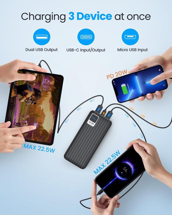 Actual product image PDBest Power Bank (50000 mAh, 22.50 W)