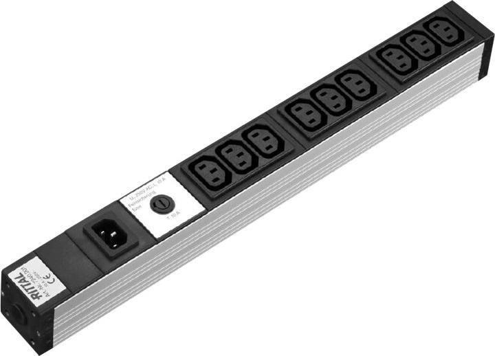 Rittal Socket strips for IEC (9)C13Cord Length () wire