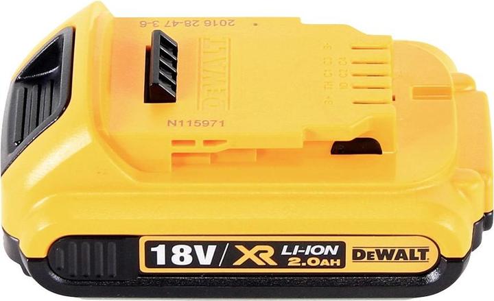 Productafbeelding DeWalt DCS 571 Accu handcirkelzaag 18 V 115 mm Brushless+ 1x accu 2.0 Ah + TSTAK - zonder lader