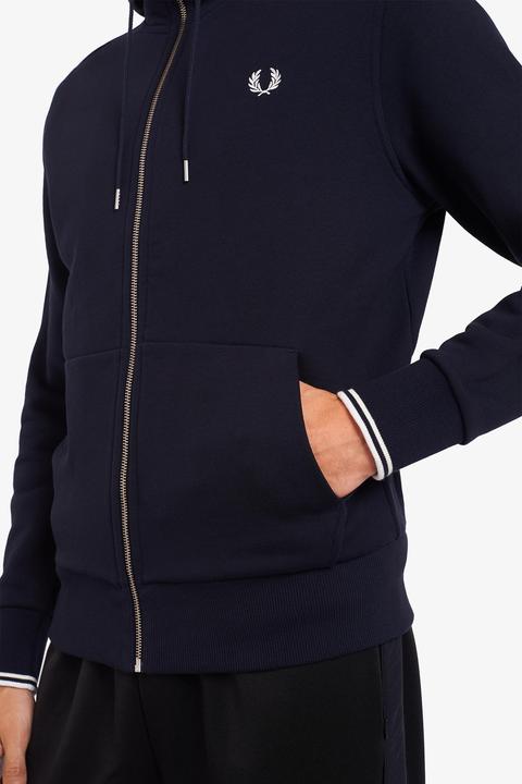 Produktbild Fred Perry Hooded Jacket Navy (S)