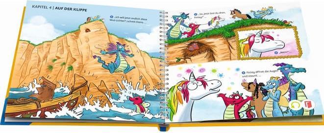 Actual product image tiptoi Darro Drache und die Sache mit dem Mut (German, Cee Neudert, Katja Rough, 2024)