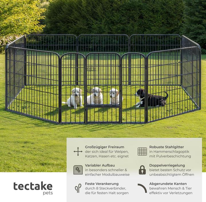 Produktbild tectake Welpenauslaufstall