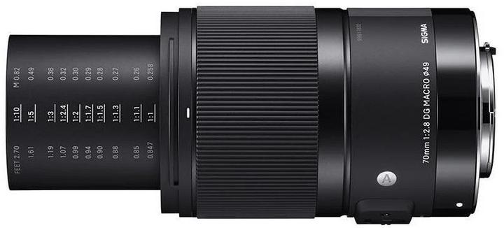 Actual product image Sigma 70mm f/2.8 DG MACRO ART Sony E (Sony E, APS-C / DX, full size)