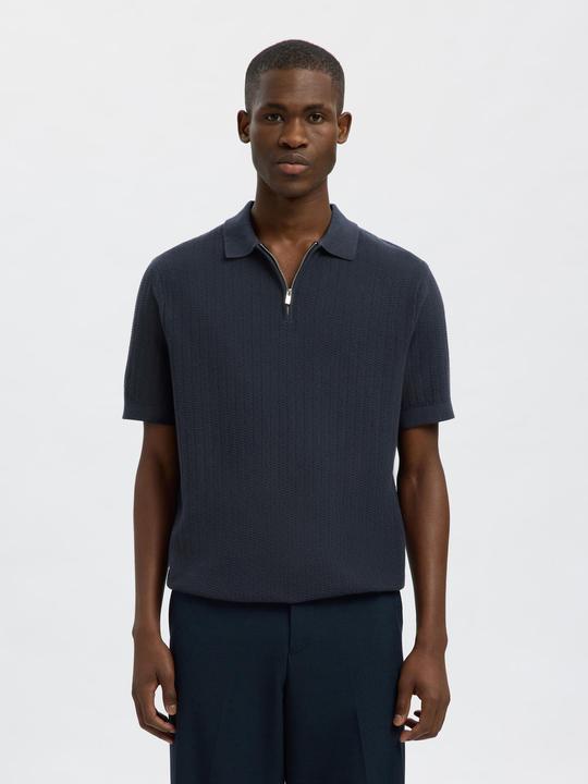 Produktbild Selected Homme Zip-up Polo shirt (L)