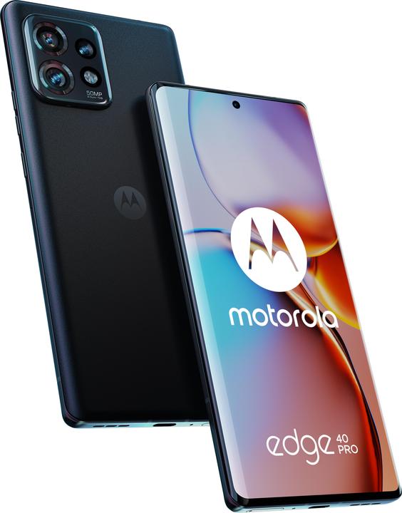 Actual product image Motorola Edge 40 Pro (256 GB, Quartz black, 6.67", SIM + eSIM, 50 Mpx, 5G)