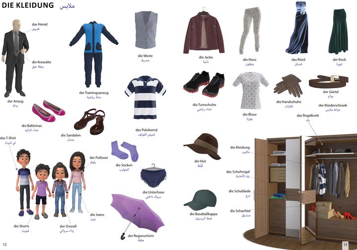 Actual product image Bildwörterbuch für Kinder und Eltern Ar (German, Arabic, Igor Jourist, 2024)