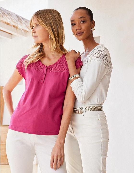 Immagine prodotto Anne Weyburn Pantaloni 7/8 in cotone elasticizzato (42)