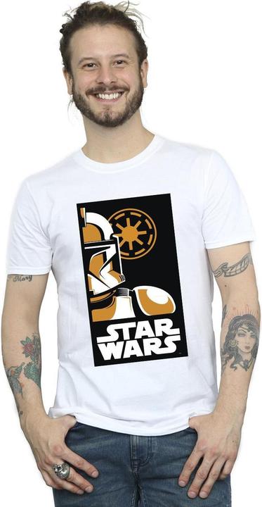 Produktbild Star Wars Stormtrooper Art Poster TShirt (4XL)