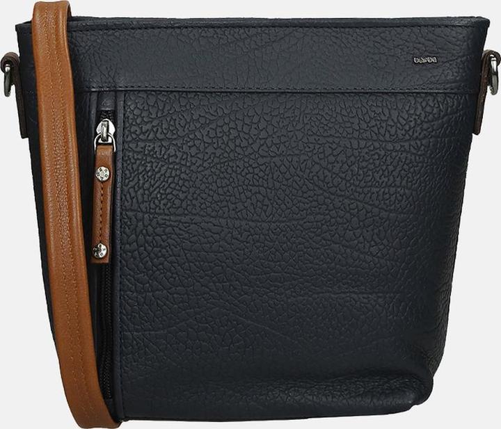 Image du produit Berba Medium Crossbodybag / Umhängetasche Damen - Leder - Chamonix - Blau