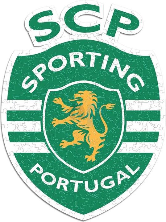 Image du produit Iconic Sporting CP - Logo - Puzzle en bois Taille S (150 pièces) (150 pièces)