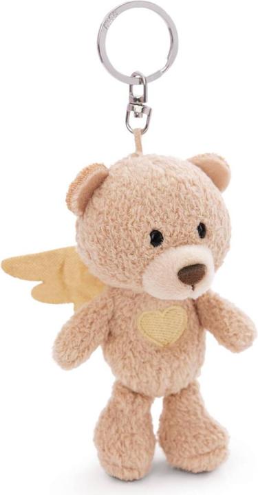 Produktbild Magni NICI Schlüsselanhänger Dein Schutzengel Bär mit Herz beige 10cm