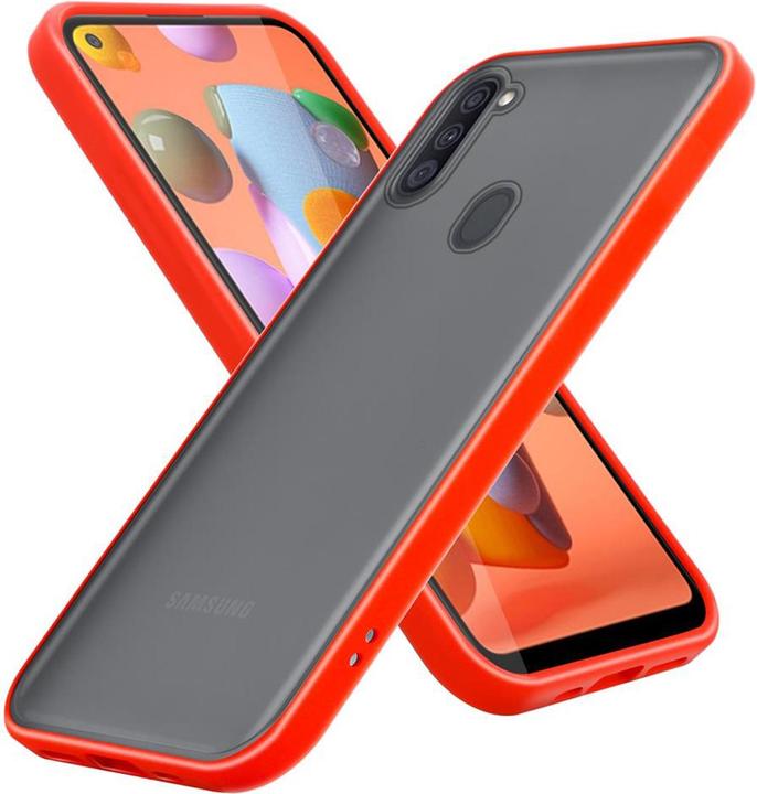 Actual product image Cadorabo Hybrid Matt Cover (Samsung Galaxy M11, Samsung Galaxy A11)