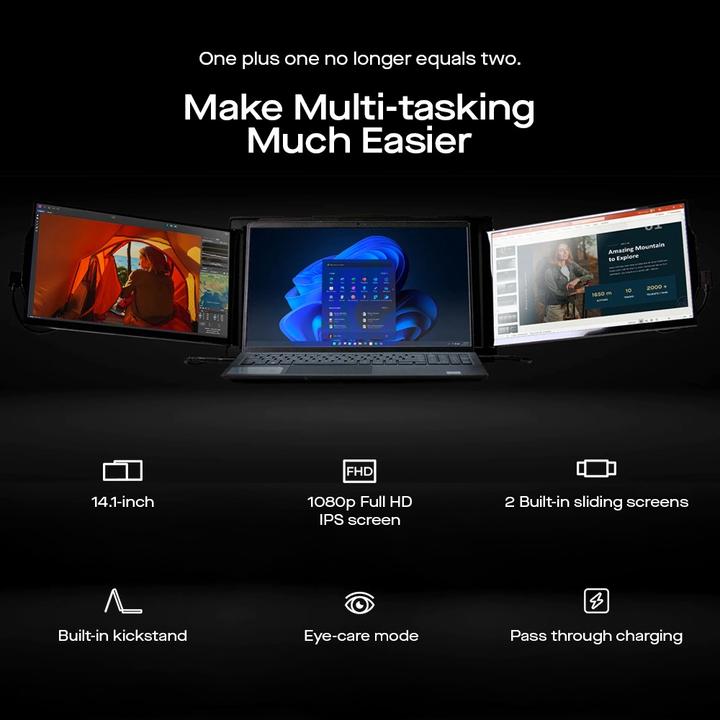 Actual product image Mobile Pixels Trio Max 2.0 (1920 x 1080 pixels, 14.10")