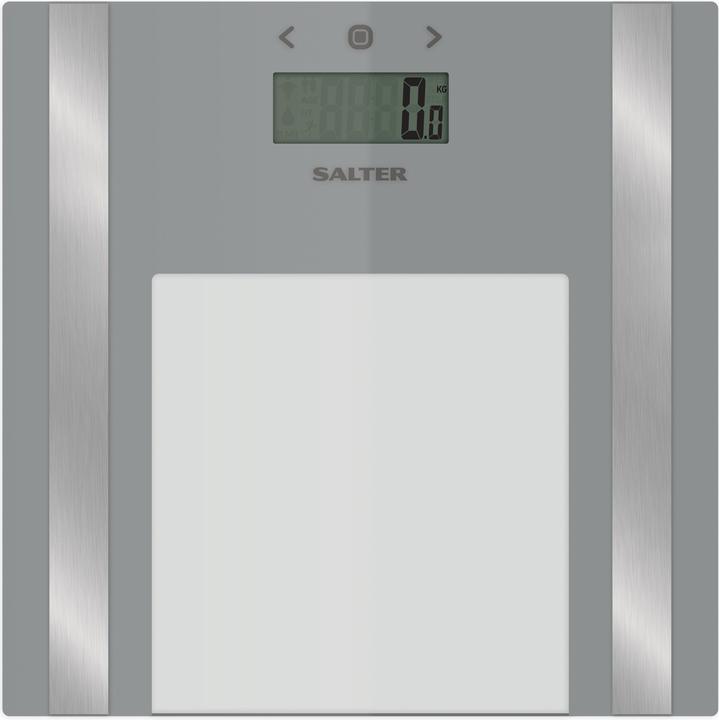 Actual product image Salter 9158 SV3R Ultra Slim Glass Analyser Scale silver (180 kg)